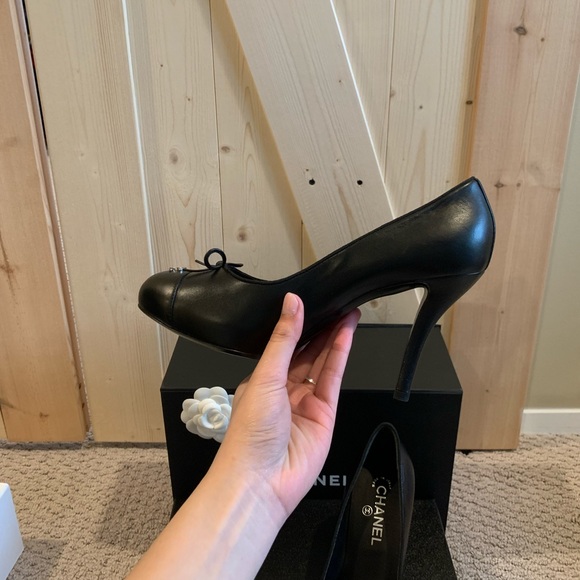 CHANEL PUMPS BLACK SIZE 39 brand new - Picture 10 of 10